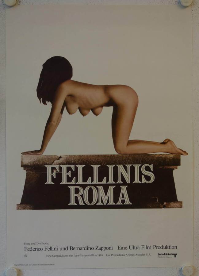 Roma original release german movie poster